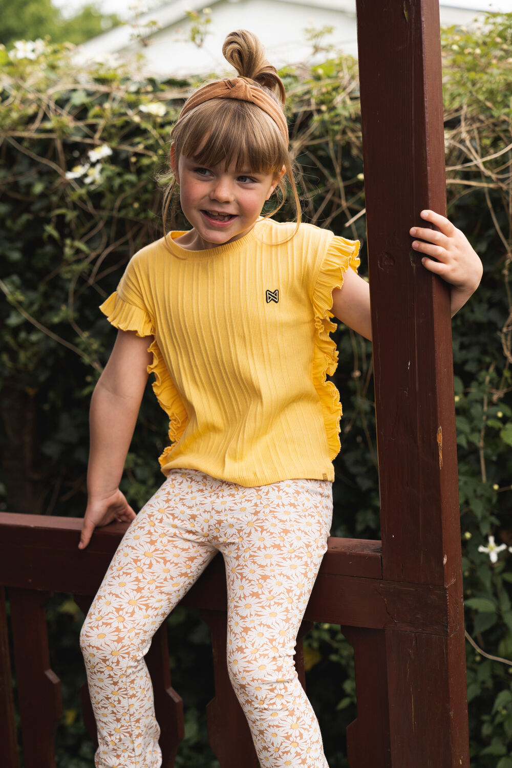 Gelbe KOKO NOKO T-shirt R50934 - large