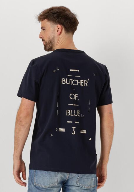 Dunkelblau BUTCHER OF BLUE T-shirt ARMY STENCIL TEE - large