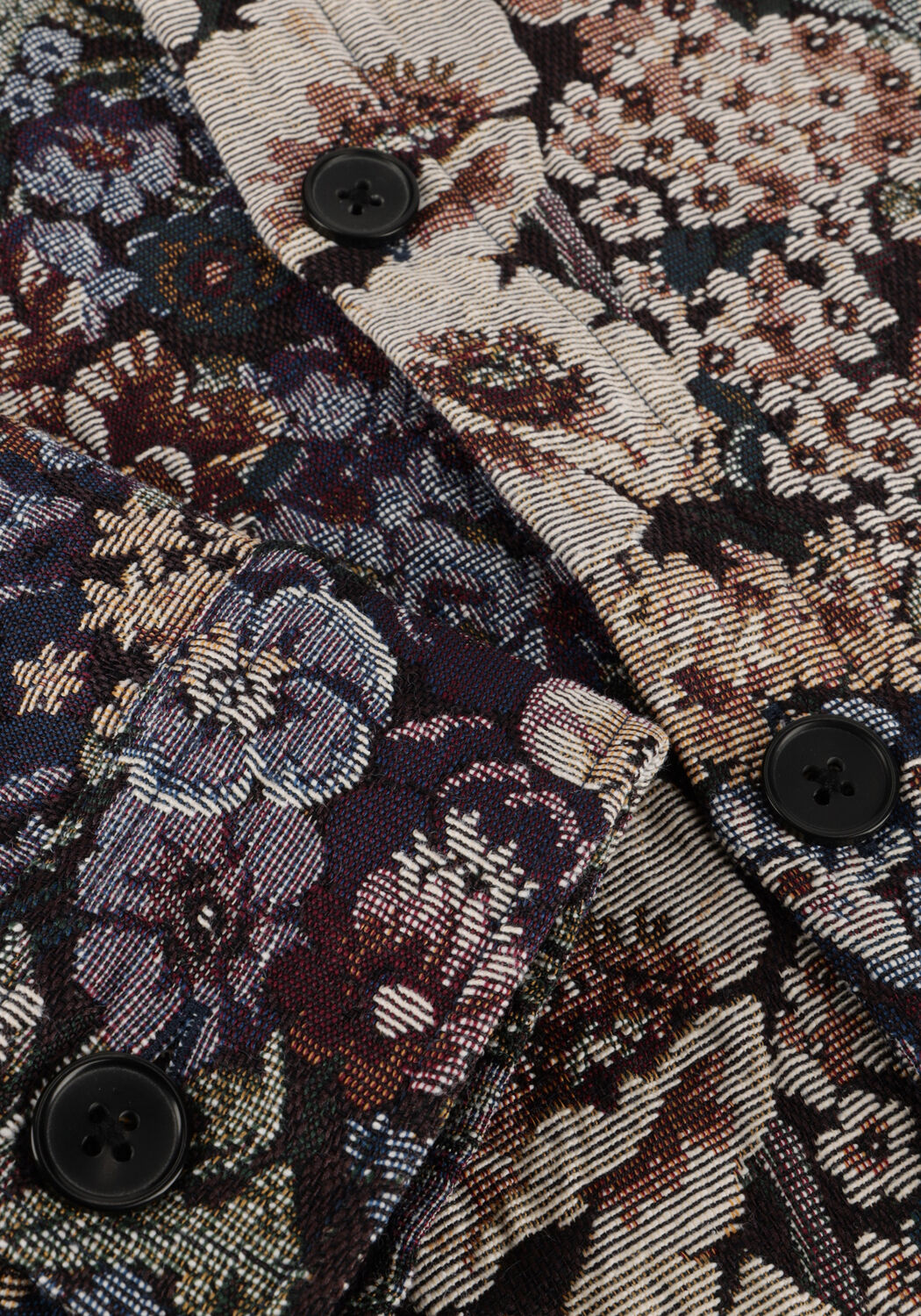 Mehrfarbige/Bunte LES DEUX Overshirt HUGH JACQUARD OVERSHIRT - large