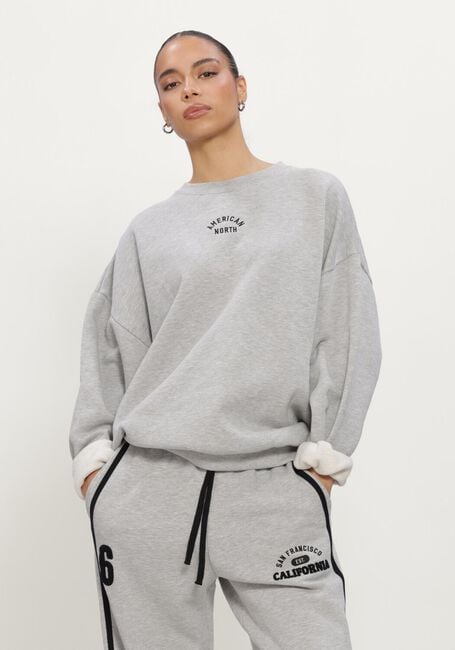 Graue PENN & INK Sweatshirt SWEATER PRINT - large