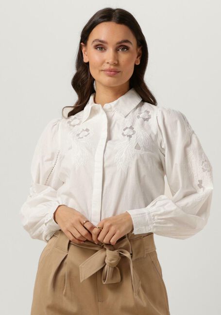 Weiße Y.A.S. Bluse YASTIMO LS SHIRT S - large