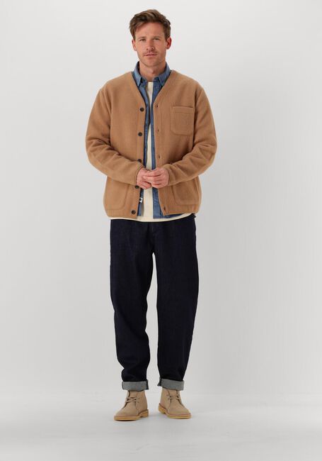 Blaue ANERKJENDT Casual-Oberhemd AKLEIF SOLID CORD SHIRT - large