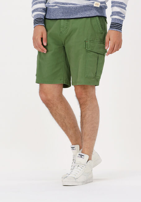 Grüne SCOTCH & SODA Kurze Hose FAVE GARMENT-DYED CARGO SHORT - large