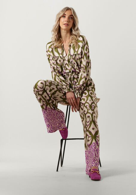 Gr&uuml;ne AMAYA AMSTERDAM Weite Hose MILOU - large