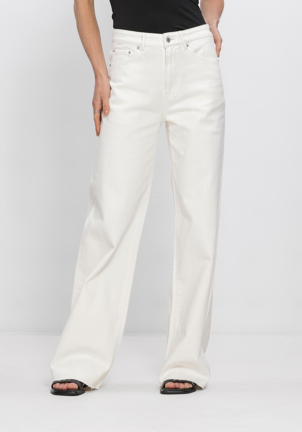 Wei&szlig;e CATWALK JUNKIE Wide jeans LOOSE FIT JEANS - large