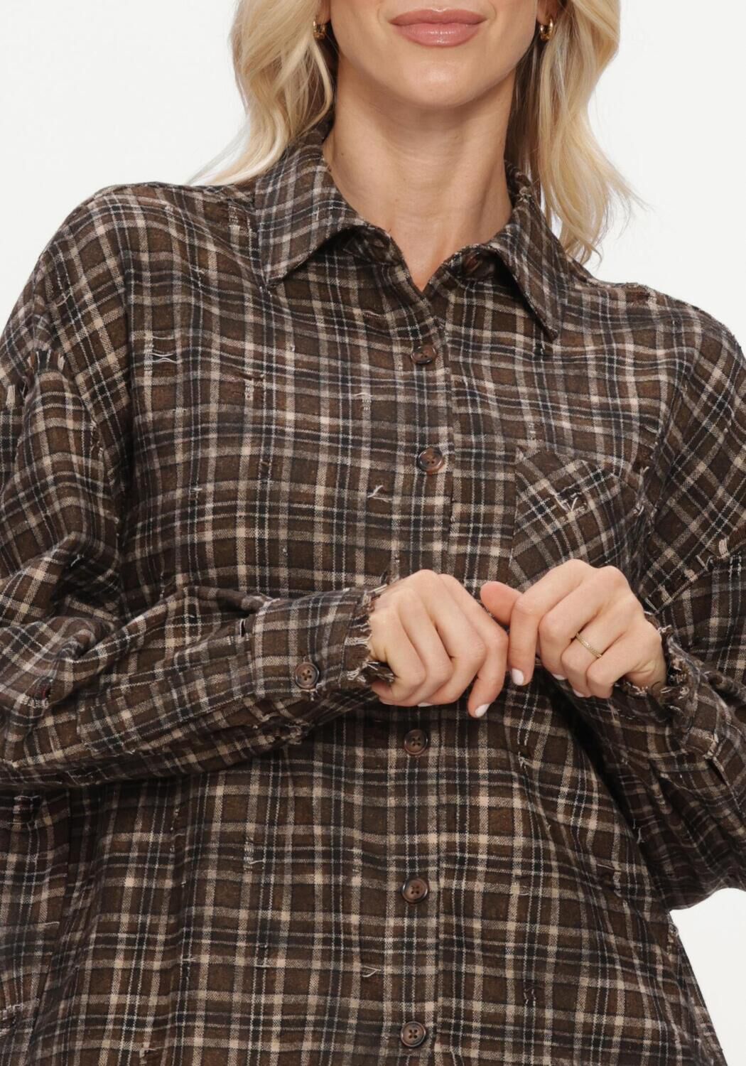 Braune CIRCLE OF TRUST Blusen CARLY BLOUSE - large