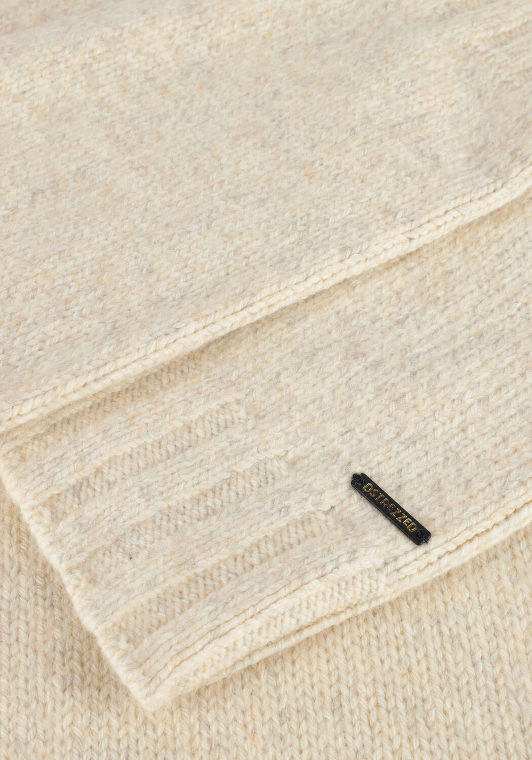 Wei&szlig;e DSTREZZED Rollkragenpullover OVE TURTLENECK - large