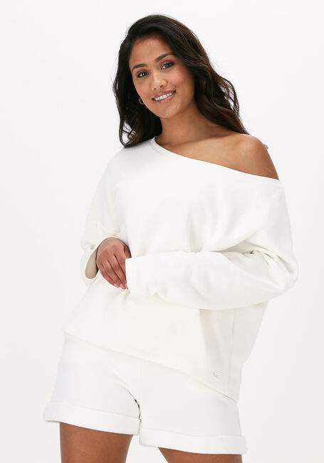 Wei&szlig;e LUNE ACTIVE Pullover KATIE CREW - large