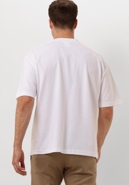 Weiße SELECTED HOMME T-shirt SLHLOOSEOSCAR SS O-NECK TEE NOOS - large