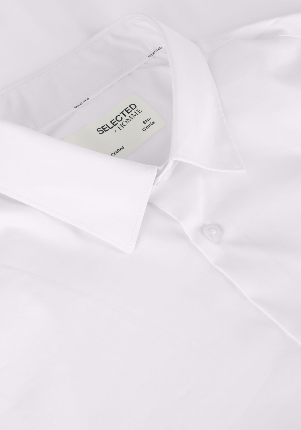 Wei&szlig;e SELECTED MEN Casual-Oberhemd SLHSLIMTRAVEL SHIRT B NOOS - large