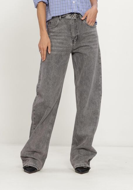 Graue HAUTE L'AMITI&Eacute; Barrel jeans FLIP BARREL GREY TALL JEANS - large