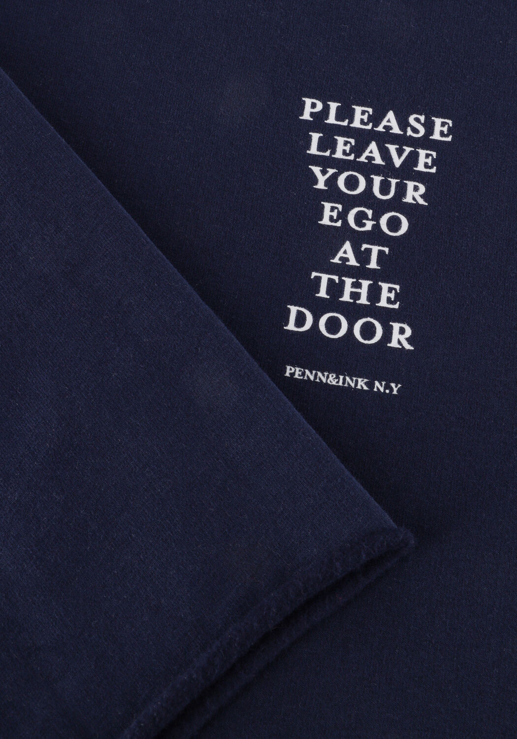 Dunkelblau PENN & INK Midikleid DRESS PRINT - large