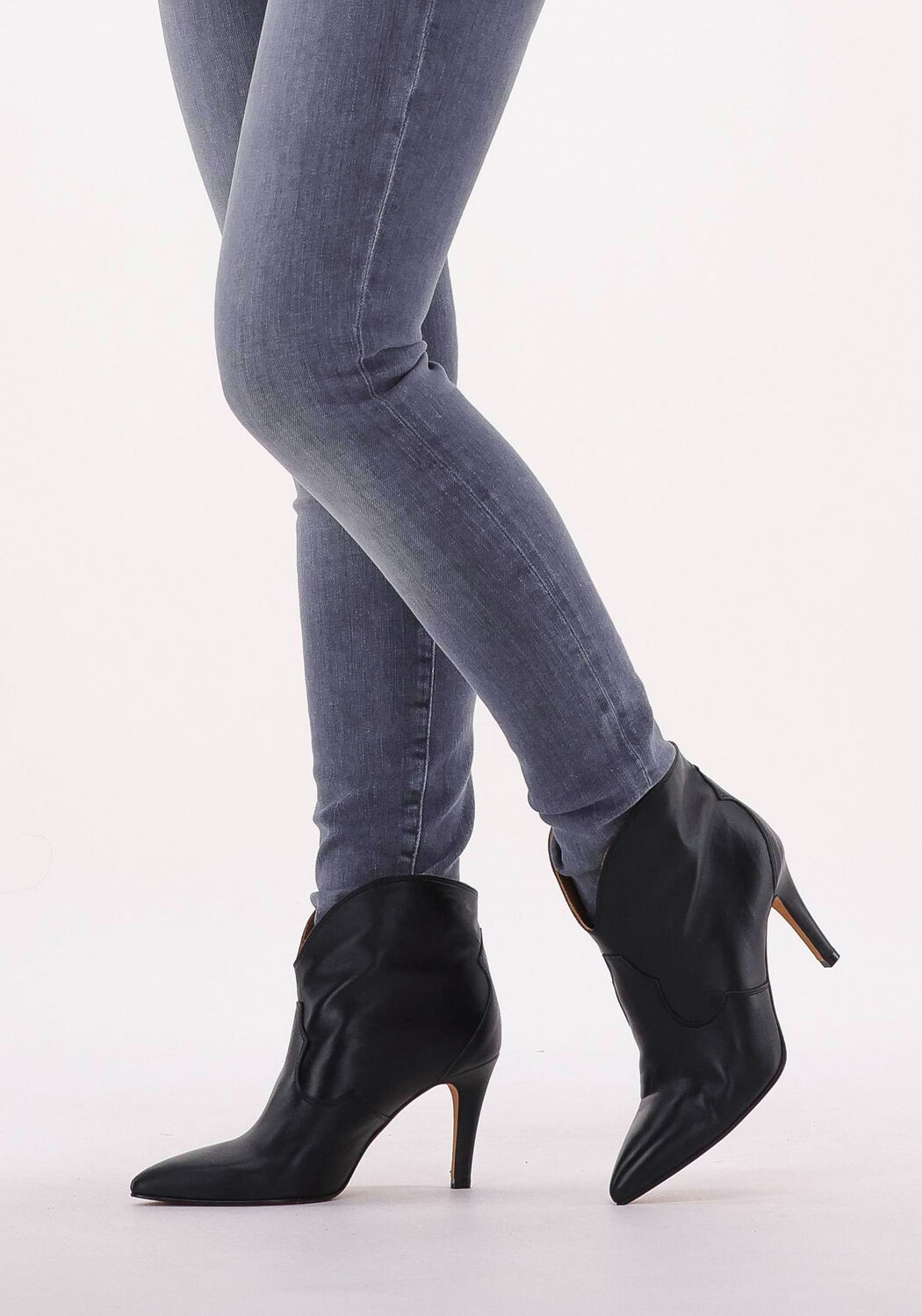 Schwarze TORAL Stiefeletten 12592 - large