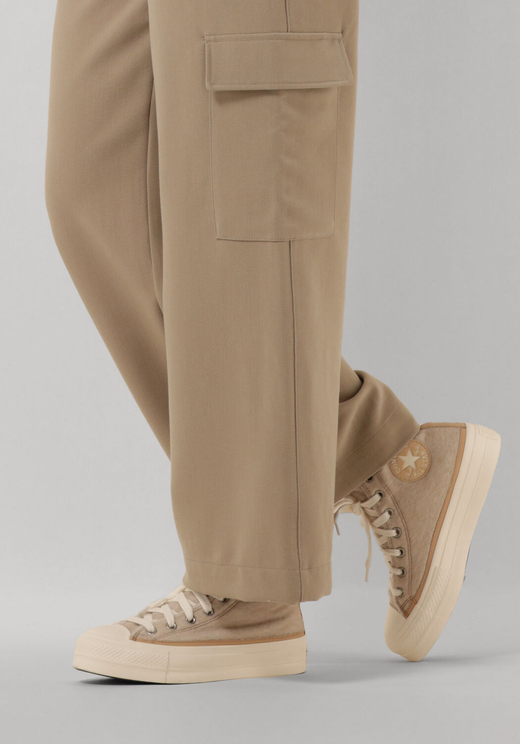 Beige CONVERSE Sneaker High CHUCK TAYLOR ALL STAR LIFT - large