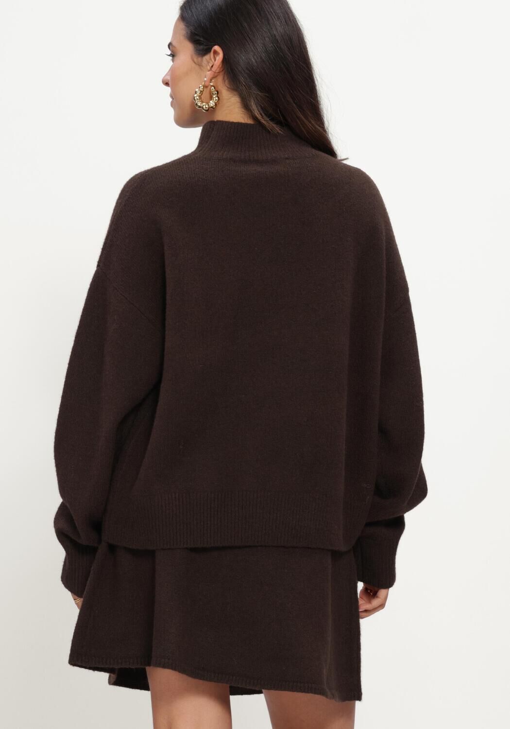 Braune NOTRE-V Pullover NV-IGA - large