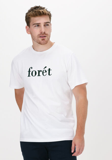 Weiße FORÉT T-shirt RESIN - large