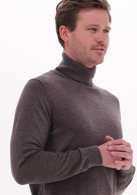 Taupe PROFUOMO Rollkragenpullover PULLOVER ROLL NECK - large