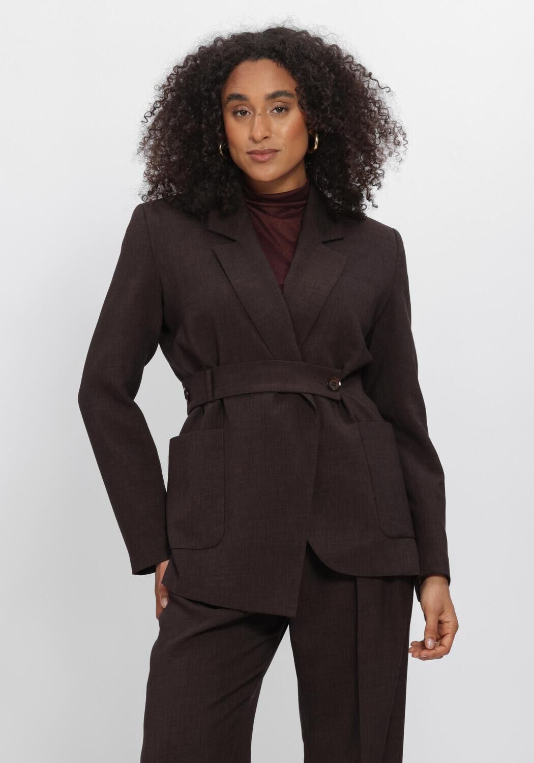 Braune AIMEE THE LABEL Blazers ATLASW6 BLAZER - large
