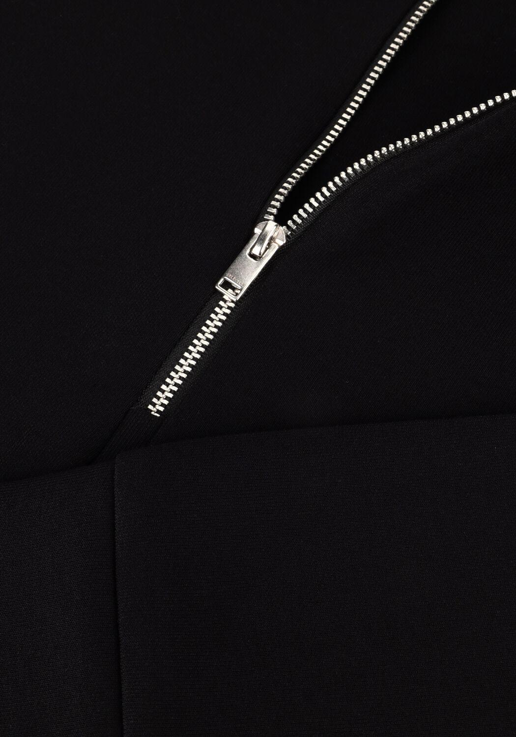 Schwarze SELECTED MEN Sweatshirt SLHEMANUEL SOFT ZIP HIGH NECK SWEAT NOOS - large