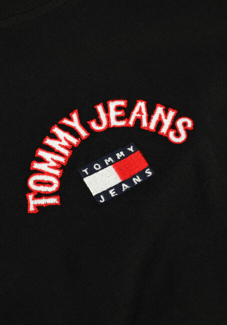 Schwarze TOMMY JEANS T-shirt TJW CLS VARSITY PREP 2 TEE - large