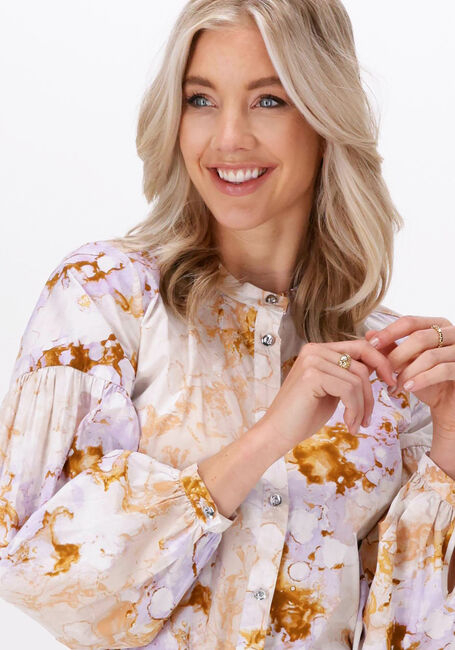 Mehrfarbige/Bunte SECOND FEMALE Blusen LICA LS SHIRT - large