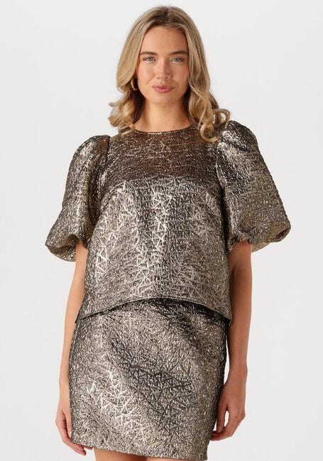 Goldfarbene NOTRE-V Blusen NV-GERALDINA - large