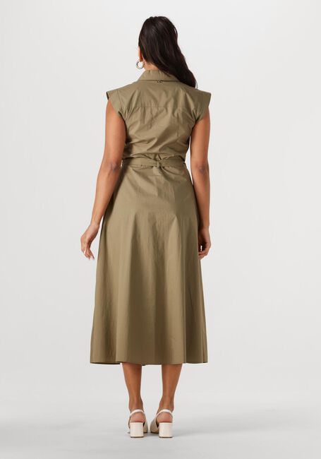 Khaki LIU JO Midikleid 3.0 ABITO CHEMISIER S/M - large