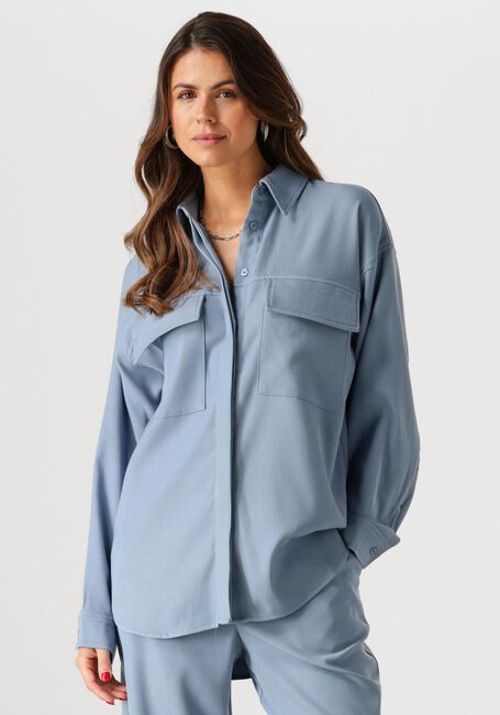 Blaue MINUS Blusen LIVINA OVERSIZED SHIRT - large