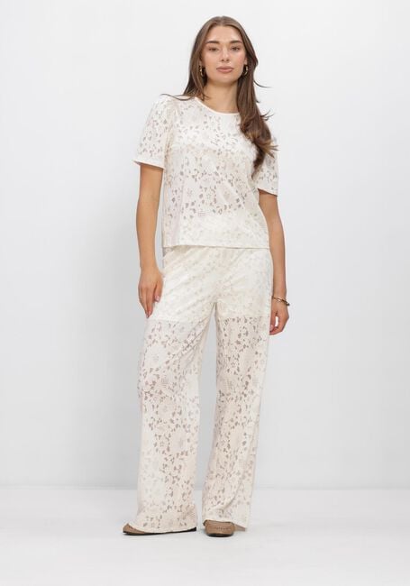 Wei&szlig;e OBJECT Weite Hose OBJBIANCA MW WIDE PANT - large