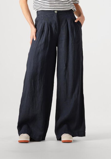 Dunkelblau BY-BAR Weite Hose ELI LINNEN PANT - large