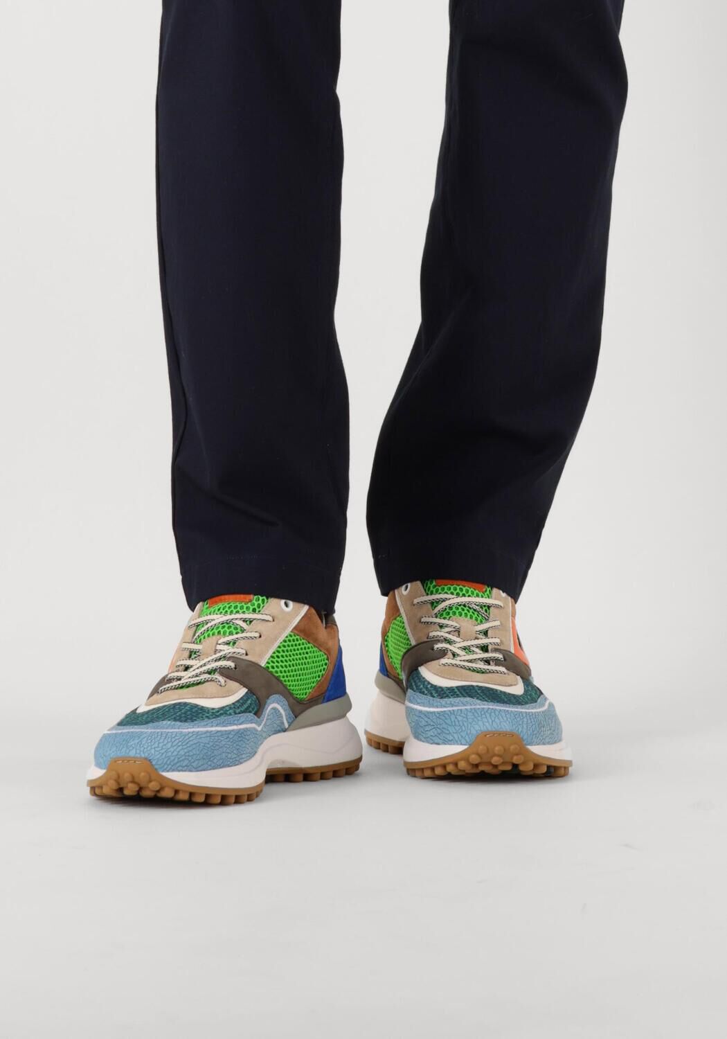 Mehrfarbige/Bunte FLORIS VAN BOMMEL Sneaker Low SFM-10139 NOPPI - large