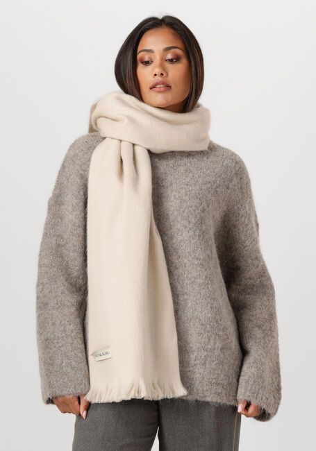 Beige ALPACA LOCA Schal SCARF - large