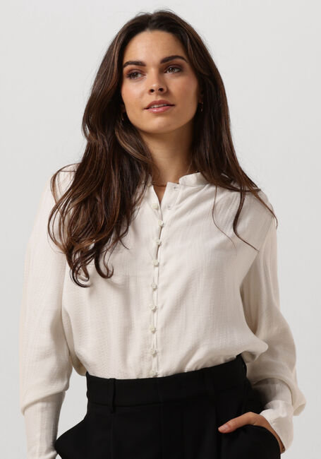 Ecru VANILIA Blusen WAVY TEXTURE BLOUSE - large