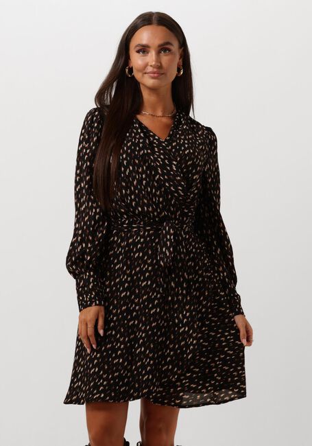 Schwarze NOTRE-V Minikleid NV-ELINE - large