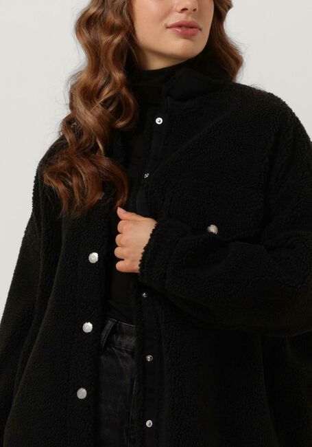 Schwarze TOMMY JEANS Strickjacke SHIRTS/WOVEN TOPS - large