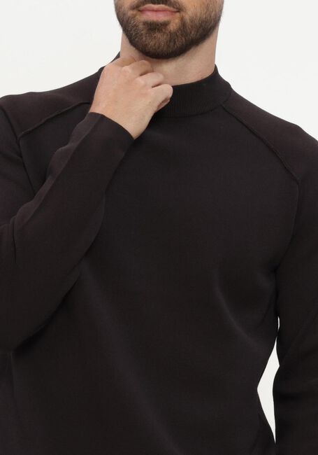 Braune GENTI Pullover TURTLE LS - large