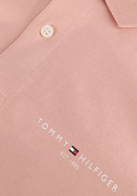 Hell-Pink TOMMY HILFIGER Polo-Shirt CLEAN JERSEY SLIM POLO - large