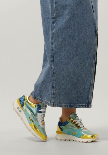 Gelbe FLORIS VAN BOMMEL Sneaker Low SFW-10097 - large