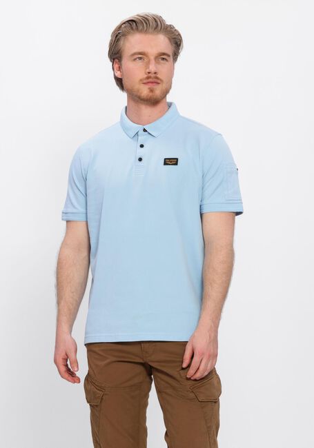 Hellblau PME LEGEND Polo-Shirt TRACKWAY POLO - large