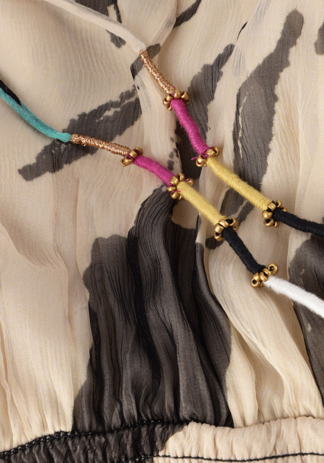 Schwarze MES DEMOISELLES Maxikleid MICASSO - large