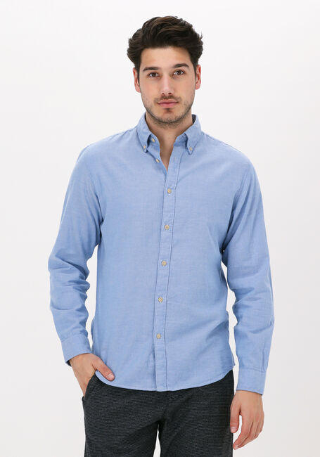 Hellblau SELECTED HOMME Casual-Oberhemd SLHSLIMFLANNEL SHIRT LS W NOOS - large