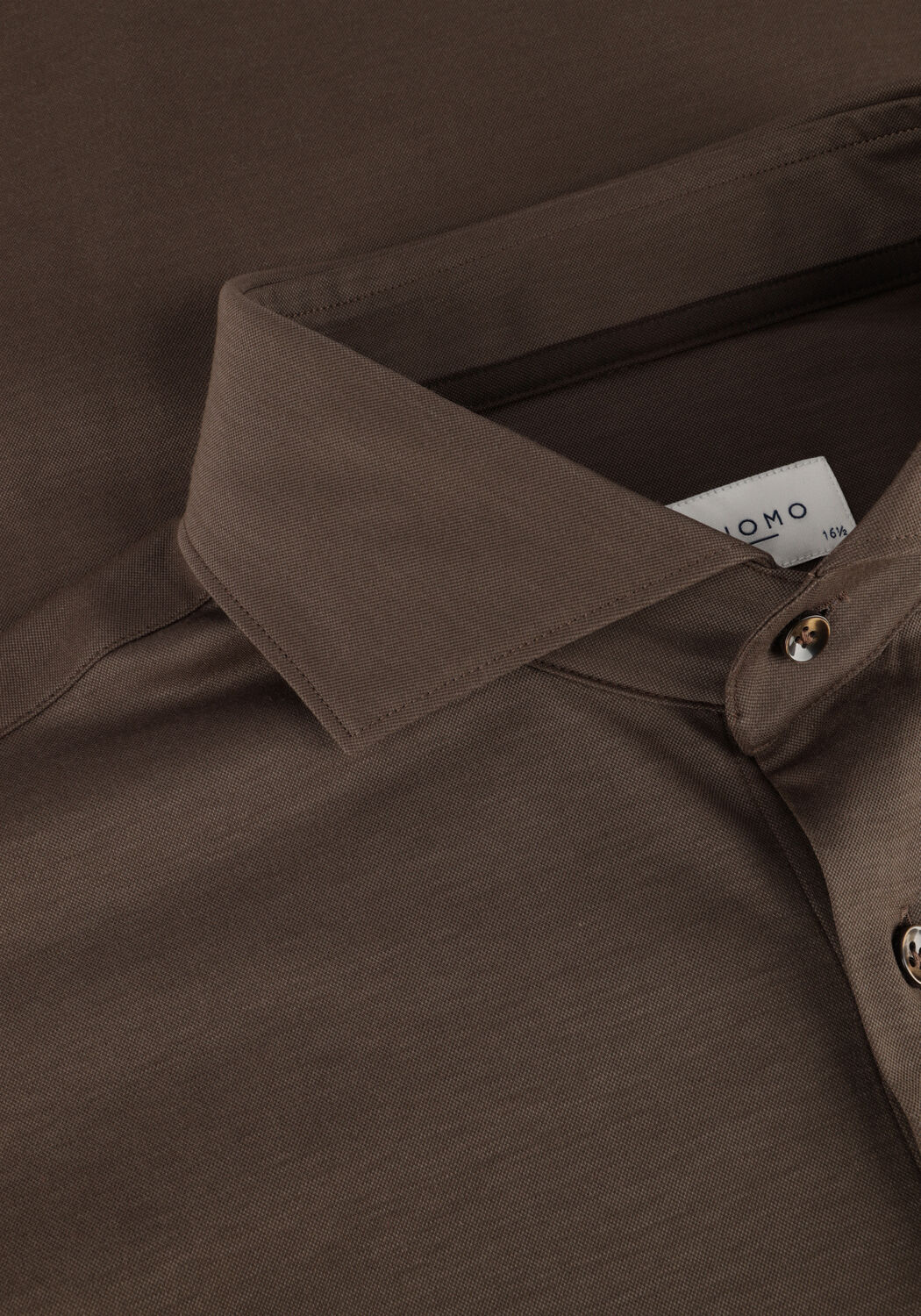 Taupe PROFUOMO Klassisches Oberhemd SHIRT X-CUTAWAY SC SF JAPANESE KNITTED - large