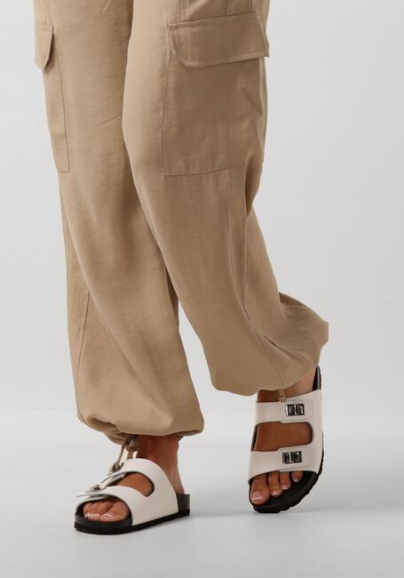 Weiße LINA LOCCHI Pantolette LED 2 BAND SLIPPER - large