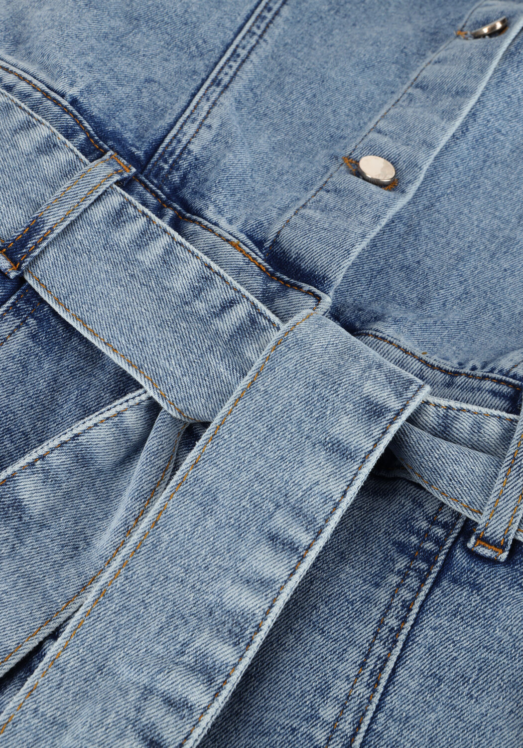 Blaue FREEBIRD Jumpsuit DENIM-TWILL-COT-23-3- - large