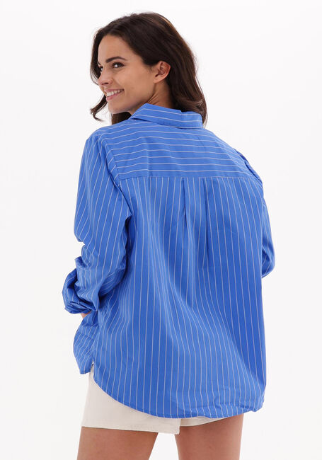 Blaue MODSTRÖM Blusen PERCY SHIRT - large