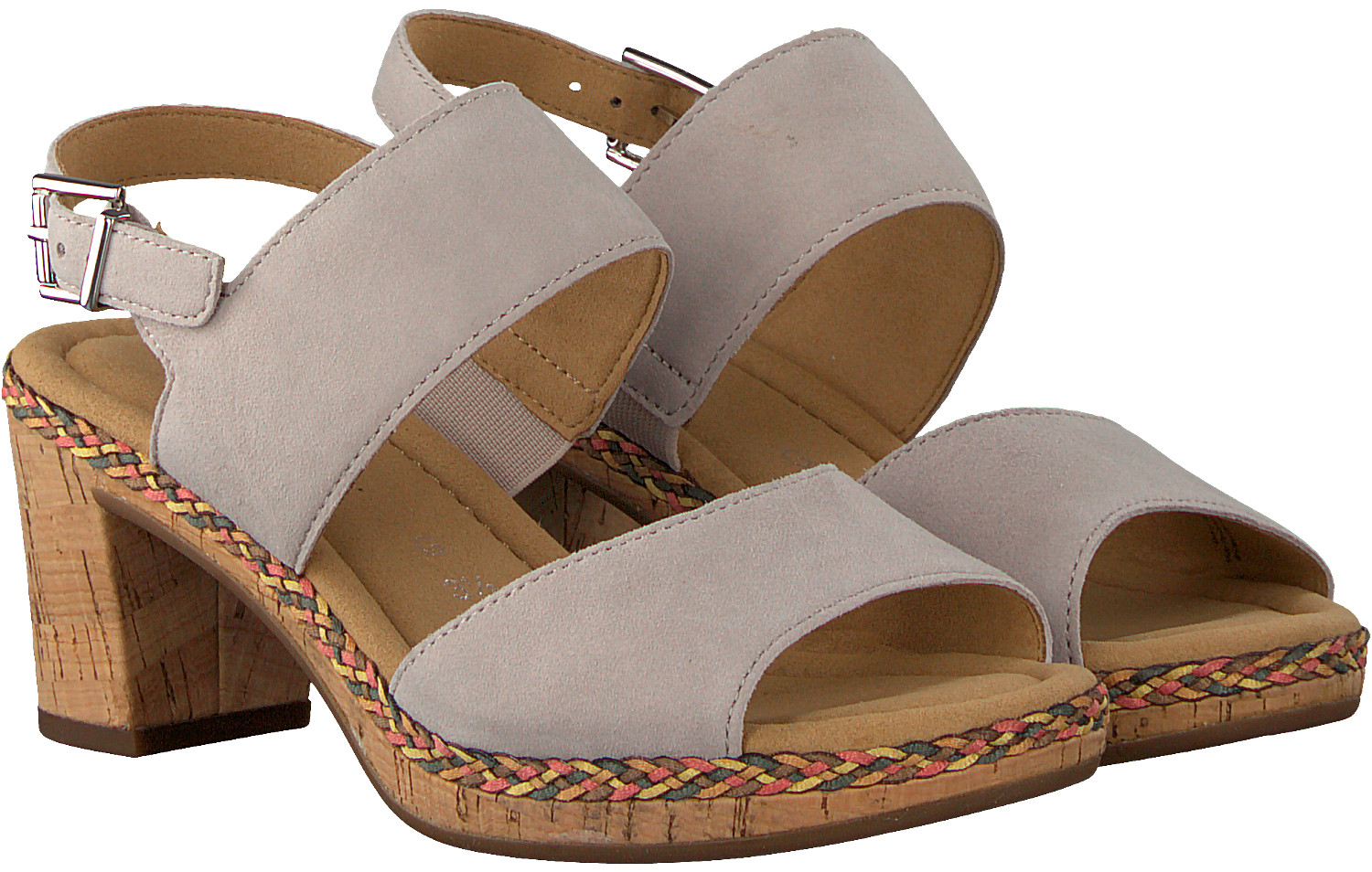 beige sandalen