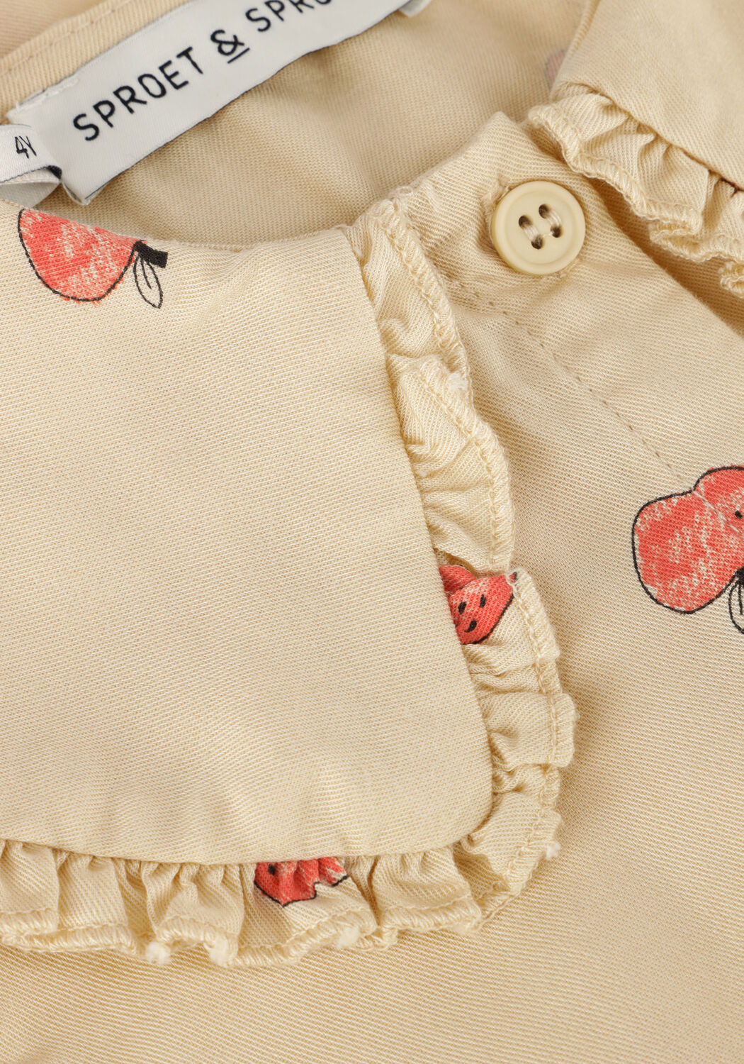 Beige Sproet & Sprout Blusen BLOUSE APLLE PRINT - large