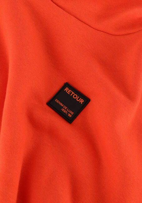 Orangene RETOUR Pullover GINO - large