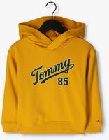 Gelbe TOMMY HILFIGER Sweatshirt TH COLLEGE 85 HOODIE - medium