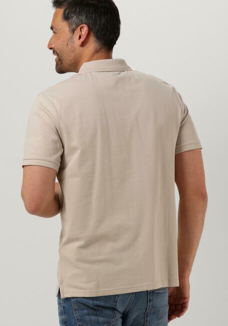 Beige LYLE & SCOTT Polo-Shirt CREST TIPPED POLO SHIRT - large
